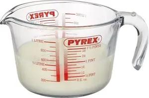 Pyrex Glass Measuring Jug, 1L