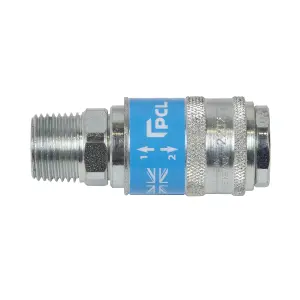 PCL Safeflow Safety Coupling Body Male 1/2" BSPT For Workshop & Agricultural Use