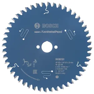 Bosch Professional Circular Saw Blade for Laminated Panel - 165 x 20 x 2.6mm, 48 Teeth