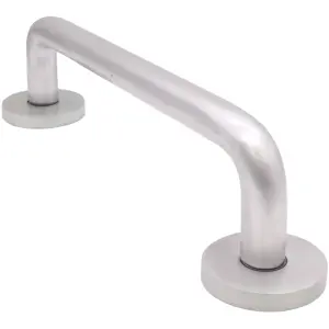 AFIT Satin Aluminium Concealed Fixed Pull Handles 300 x 19mm