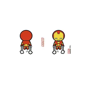 Iron Man Kawaii Mug White (One Size)