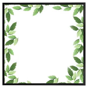 Green border (Picutre Frame) / 20x20" / Oak