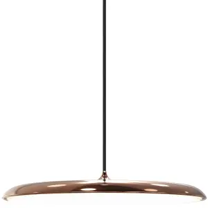 Nordlux DFTP Artist 40 Indoor Dining Living Kitchen Hallway Pendant In Copper (Diam) 40cm