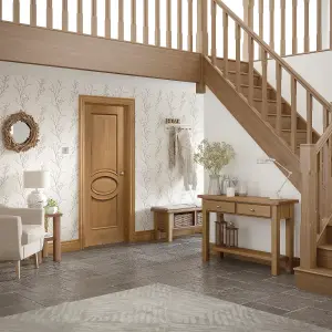 Internal Calabria Oak Raised Mouldings Door 2040 x 826 x 40mm