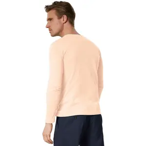 Long-Sleeved Top - basic wear for men - skin color XL