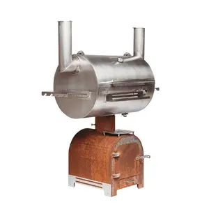 Offset Charcoal Smoker & Grill