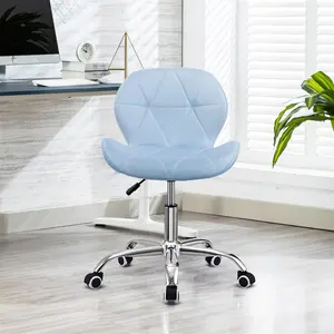 Erltrud Desk Chair Blue / Fabric