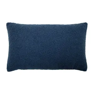 furn. Malham Shearling Fleece Rectangular Feather Filled Cushion