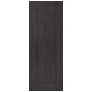 Internal Laminate Umber Grey Salerno Door  - 1981 x 838 x 35mm (33")