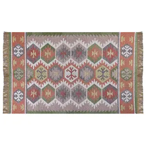 Outdoor Area Rug 140 x 200 cm Multicolour SAHBAZ