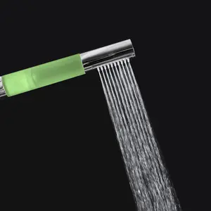 Euroshowers Round LED Pencil Slim Shower Head