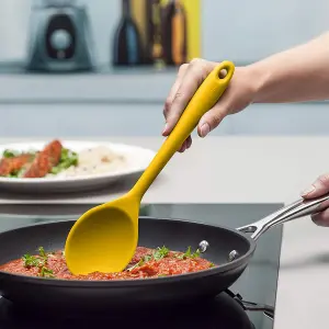 Zeal Silicone Cooking Spoon 28cm, Mustard