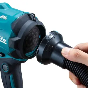 Makita DAS180Z 18v Brushless Dust Blower Inflator Deflator LXT + 5 Nozzle + Hose