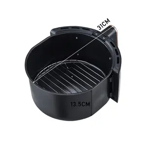 5.5l Black Air Fryer