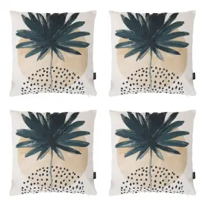 icon Mono Palm Kyoto Set of 4 Outdoor Cushion