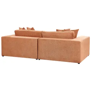 3 Seater Sofa Orange GLORVIKA II