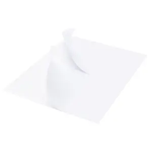 300 Sheets A4 Self Adhesive Plain White Sticky Postage Address Labels 4 Per Sheet