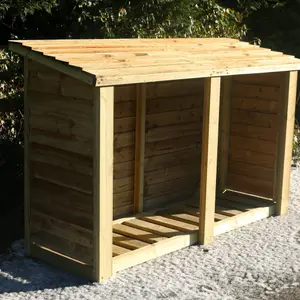 CHURNET VALLEY HEAVY DUTY LOGSTORE 4X6 (HEIGHT FT X WIDTH FT)