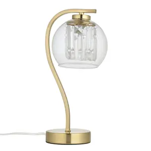 Harbour Studio Mallorie Satin Gold Table lamp