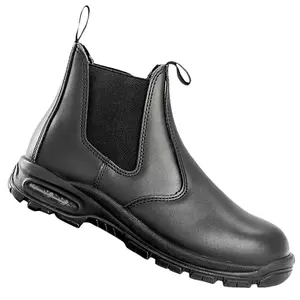 WORK-GUARD by Result Unisex Adult Kane Leather Safety Boots Black (9 UK)