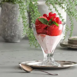 Lily Glass Ice Cream Bowls - 250ml - Pack of 6