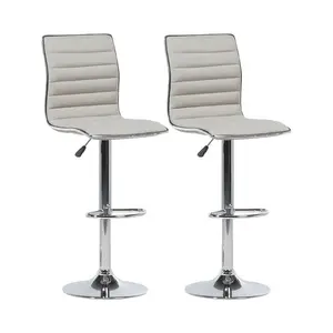 Greta Height Adjustable Swivel Bar Stool (Set of 2)