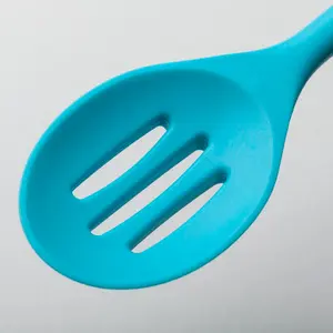 Zeal Silicone Cooking Spoon Aqua Blue