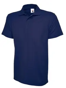 Uneek - Unisex Olympic Poloshirt - 50% Polyester 50% Cotton - French Navy - Size 4XL