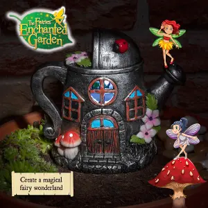 Flower Fairy House Ornament Decoration - The Fairies Enchanted Garden