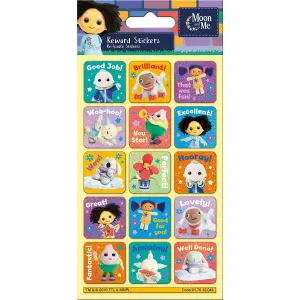 Moon And Me Reusable Sparkle Reward Stickers Multicoloured (One Size)