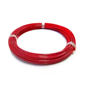 DMFit 1/4" LLDPE (Linear Low Density Polyethylene) Tubing - Red - 5 Metres