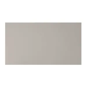 GoodHome Perma Satin Grey Square edge MDF Worktop (T) 2.8cm x (L) 80.5cm x (W) 45.2cm