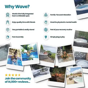 Wave Tahoe Energy Save Thermal Hot Tub Cover - 4 Person