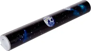 Arthouse Kids Cosmos Space Planets & Stars Charcoal Wallpaper Gaming Room - 668100