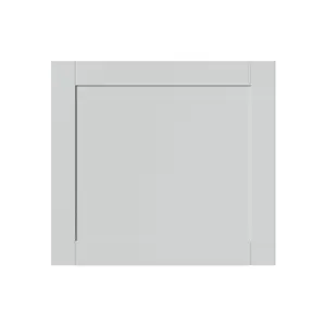 GoodHome Ashmead Matt dove grey Shaker Appliance Cabinet door (W)600mm (H)543mm (T)16mm