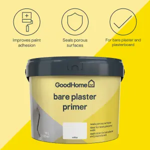 GoodHome White Wall & ceiling Primer & undercoat, 10L