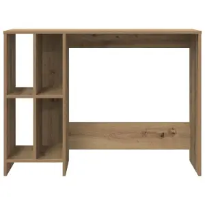 Berkfield Desk Artisan Oak 102.5x35x75 cm Engineered Wood