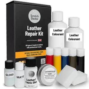 The Scratch Doctor Leather Repair Kit Medium Brown