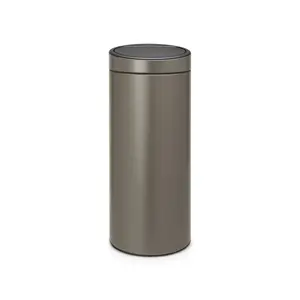 Brabantia 30 Litre Touch Bin Platinum