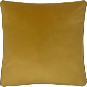 Evans Lichfield Opulence Velvet Piped Feather Filled Cushion