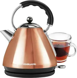 Cookworks Pyramid Kettle - Copper