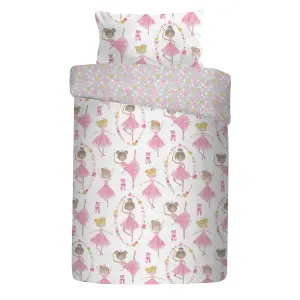 Ballet Dancer Kids Duvet Cover Set