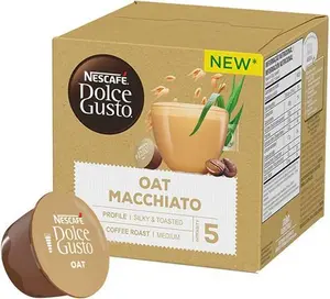 Oat Macchiato - Nescafé - 12 Pods For Dolce Gusto