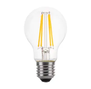 150w Equivalent LED Traditional Looking Filament Light Bulb A60 GLS E27 Screw 10.5w LED - Warm White - Pack of 4