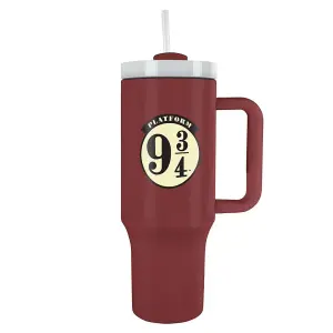 Harry Potter Platform 9 3/4 1L Tumbler Maroon (One Size)