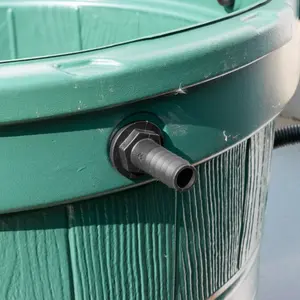 Waterbutt/rain barrel LINKING kit,2m of 1" flexi hose with two hosetails with nut and washer (REQUIRES 33mm HOLES)