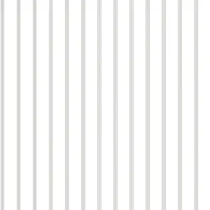 Galerie Smart Stripes 2 Silver Grey Napkin Stripe Smooth Wallpaper