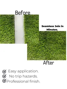 Artificial Grass Joining Tape - Seamless Weatherproof Fixing Tape - 200mm Wide- 25m Long - Not Self-Adhesive