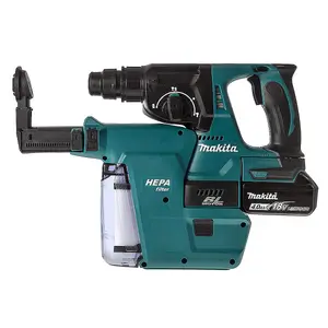 Makita DHR242Z 18v LXT SDS Rotary Hammer Drill + Keyless Chuck + Adapter