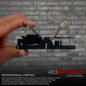 Roshield Pro-Quality Mouse Traps x6